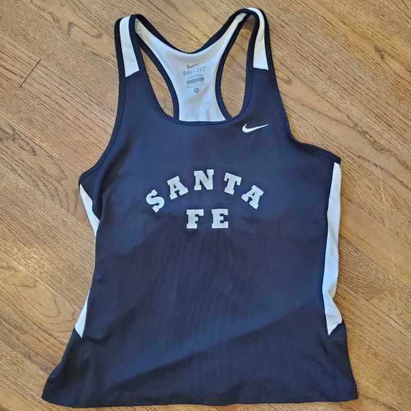 Nike Dri Fit Sports Top Santa Fe Racerback - Picture 1 of 3